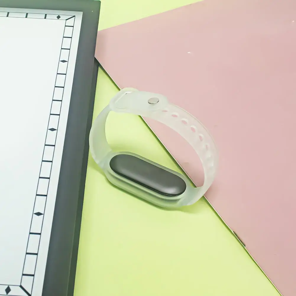 سوار معصم لمسجل صوت Plaud NotePin حزام يمكن ارتداؤه قابل للتعديل لملحقات Plaud AI حافظة مرنة من مادة TPU