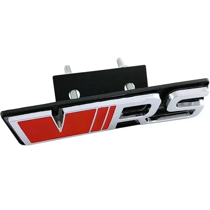 Legierungsaufkleber für Skoda VRS Logo Karoq 2 A7 Octavia Yeti Fabia 1 Kodiaq Tour RS Superb Rapid Auto Frontgrill Logo Kofferraum Emblem – Detail 11