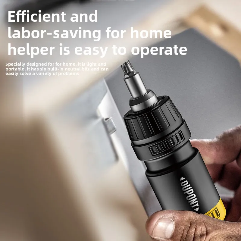 DuPont Multi-function Ratchet Screwdriver Batch Tool, Set of Plum Blossom/cross Labor-saving Screwdriver,