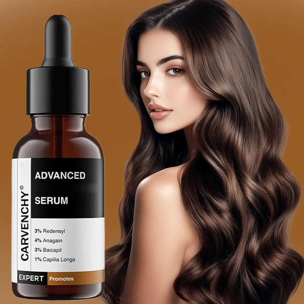 مصل الشعر المتقدم جوهر العناية بالشعر يغذي فروة الرأس للجنسين بيئة العناية بالشعر 30 مل يحافظ على U1K9