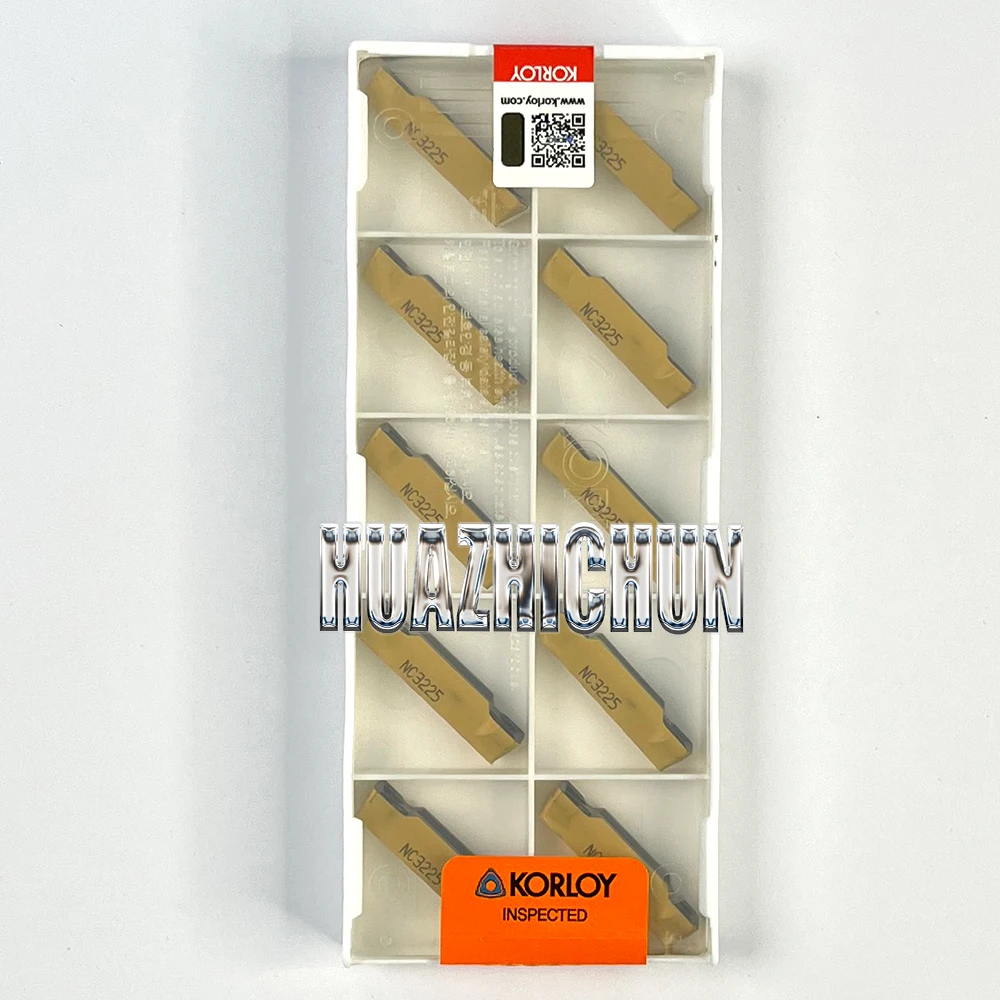 HUAZHICHUN  KGMN 800-08-T NC3225 CNC Holder Grooving Tool Carbide Inserts