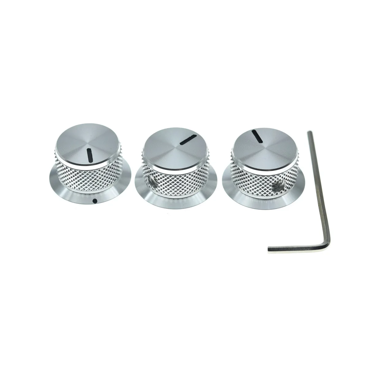 KAISH 3pcs Aluminium Potentiometer Knobs 1/4\