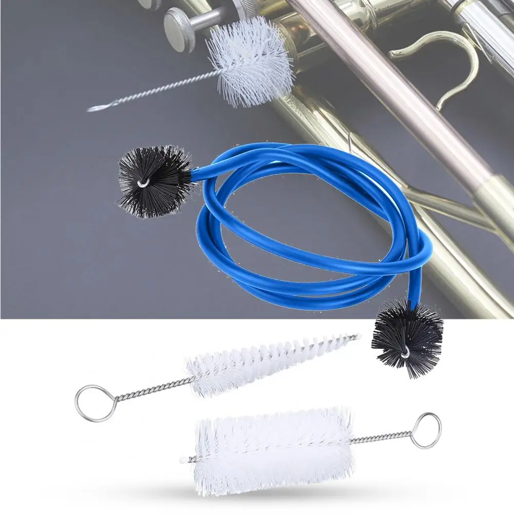 1 Set Trumpet Maintenance Kit Bendable Grasp Comfortably Accessory Snake Brush Mouthpiece Brush Cornet Cleaning Kit for Trumpet