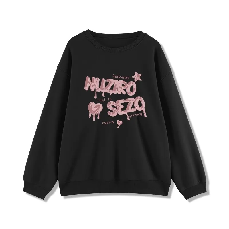 

Женские толстовки Y2K, зимние сращивания, индивидуальные, без капюшона, микро-минималистичные, в клетку, для пары, тонкие, Mujer, с графикой, несколько