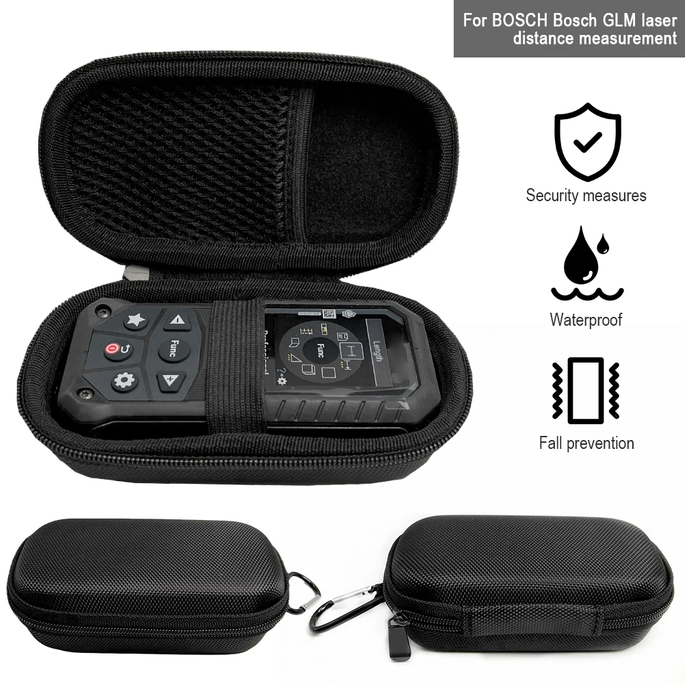 Hard Carrying Case with Mesh Pocket EVA Protective Cover Shockproof EVA Organizer Case for Bosch GLM Laser Distance Meter