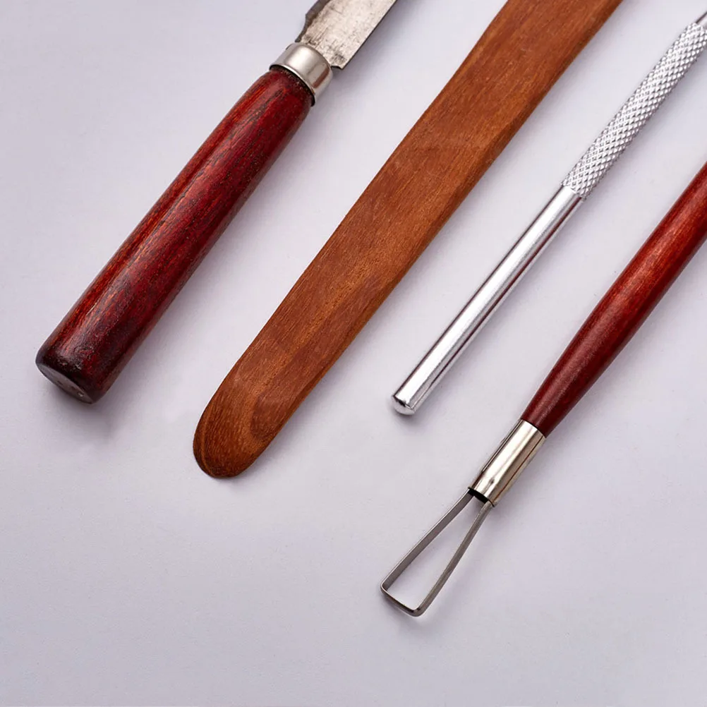 

9pcs Clay Tools Pottery Sculpture Kit For Diy Ceramic Art Craft Modeling Durable Compact Design Ideal Gift With Air Dry Polymer