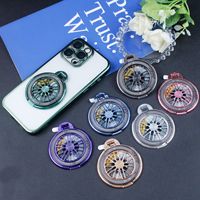 Cell Phone Ring Holder Stand Finger Grip Degree Rotation Kickstand Compatible iPhones Wireless charging