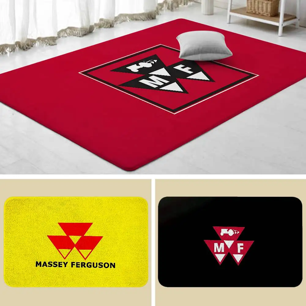 Masseys-Ferguson Floor Mats Home Laundry Rug Carpet For Living Room Decor Lounge Area Anti-slip Foot Mat Entrance Doormat