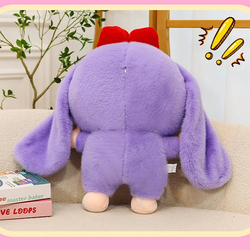 30 ซม.น่ารักตุ๊กตากระต่ายหูตุ๊กตาPlushตุ๊กตาการ์ตูนสัตว์ของเล่นจําลองกระต่ายตุ๊กตาสําหรับคริสต์มาสฮาโลวีนของขวัญ
