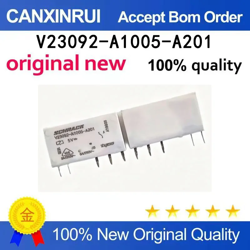 

（5-100 pieces）New V23092-A1005-A201 DIP5 5-pin DC electromagnetic relay in stock