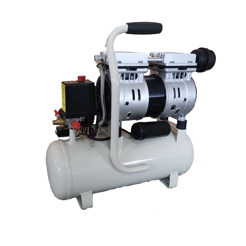 Free Noise Piston Less Oil Machine 3 Hp Mini 8 Bar 220V Portable Air Compressor Medical