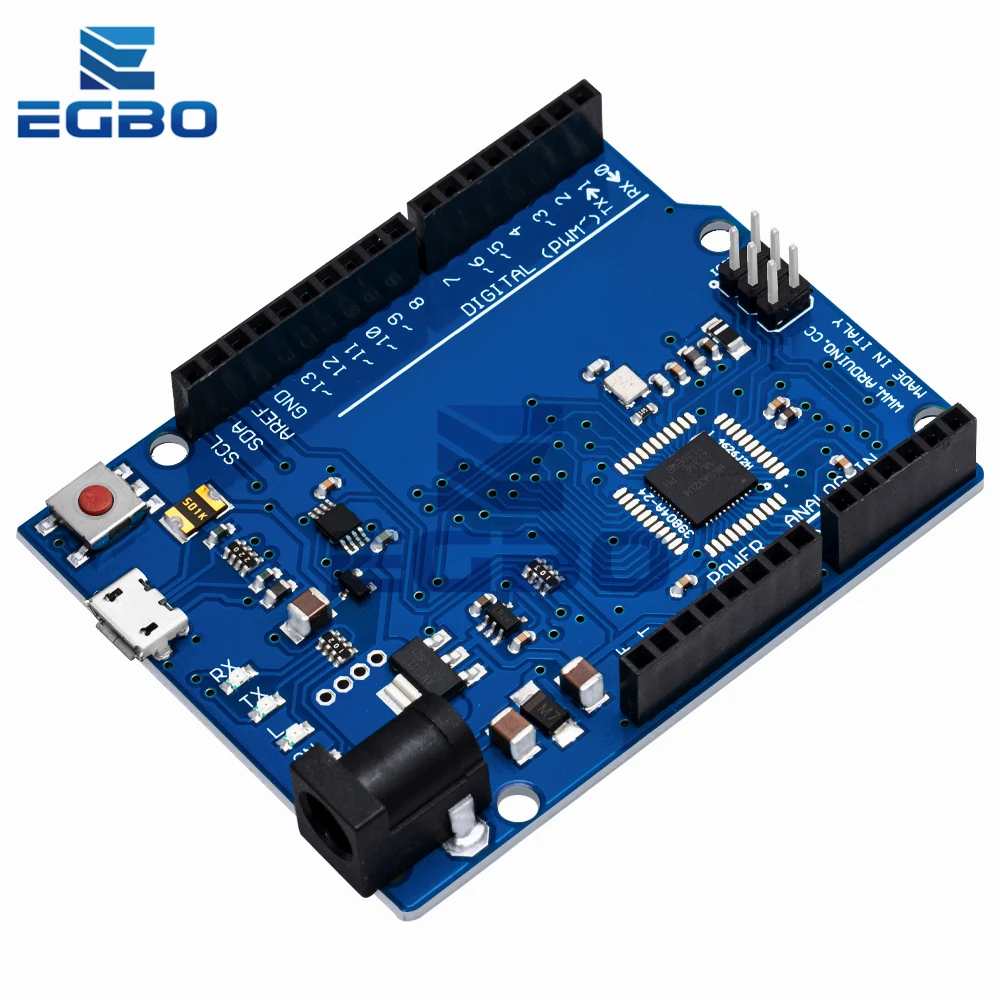 لوحة تطوير وحدة التحكم الدقيقة ليوناردو R3 Atmega32u4 مع كابل USB متوافق مع مجموعة أدوات Arduino DIY