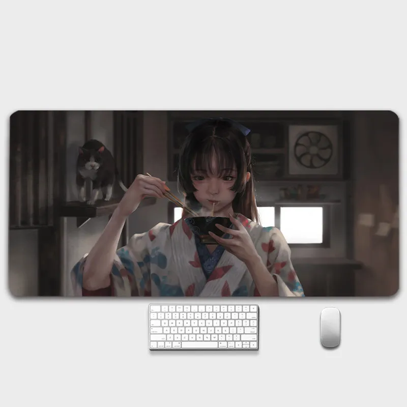 oversized mouse pad fine surface game keyboard computer boys animation small two-dimensional thickened e-sports