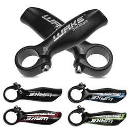 Bicycle Auxiliary Handlebar Aluminum Alloy Mountain Bike Handlebar Ends MTB Bull Horn Rest Handle Bar Bike Vice Handle Bar