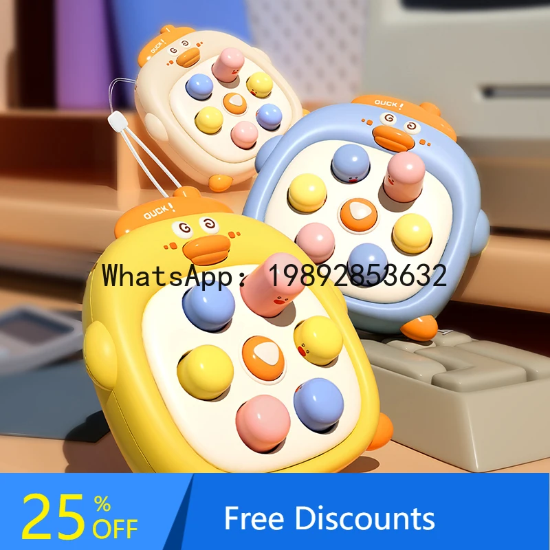 

Whack-a-Mole Press Toy Baby Early Education Educational Finger Press Toy for Toddlers