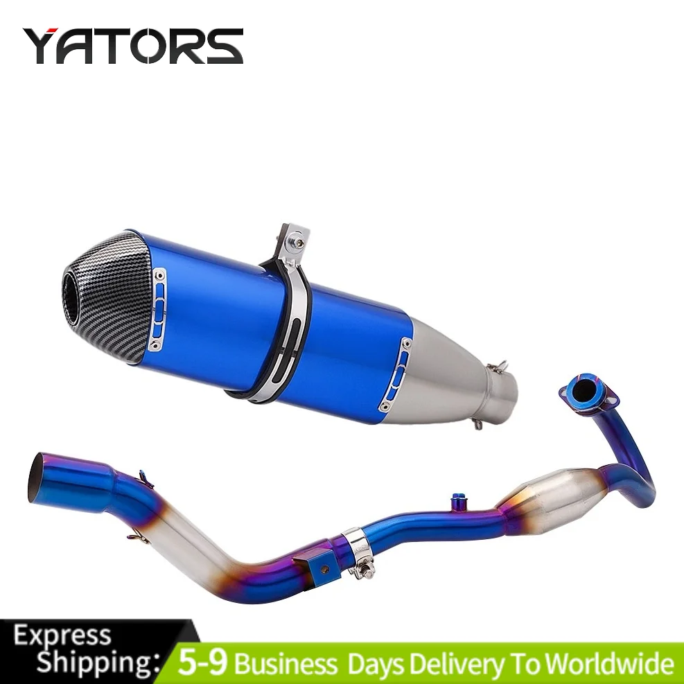 

Exhaust Pipes With Header Mid Link Pipe Slip On For Honda CRF250R/RX 2012-2025 Exhaust Systems