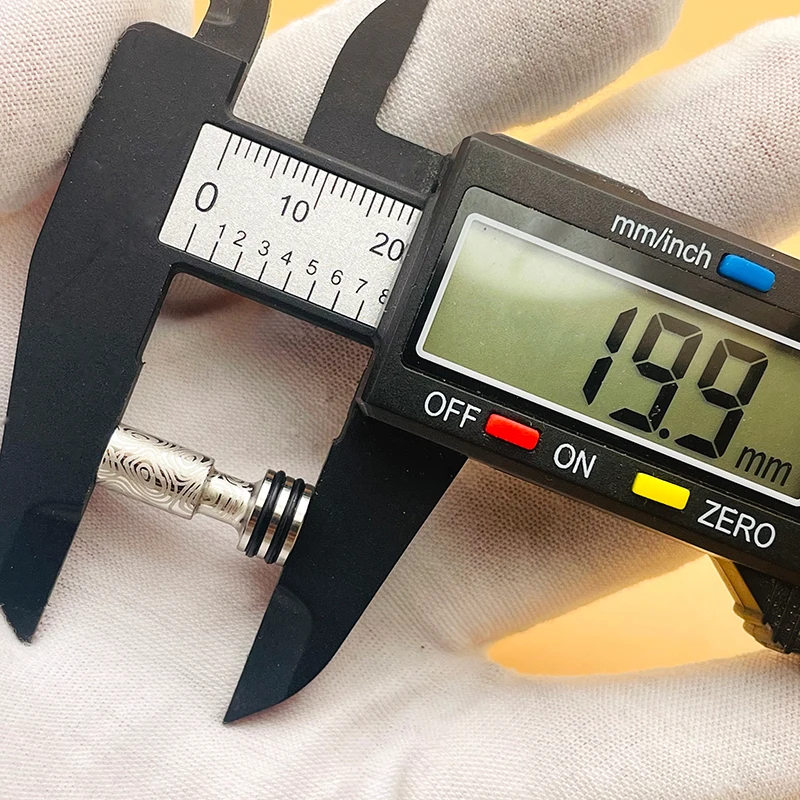 DSX 510 mtl Drip Tip Monarchy Ultra TF Dama RDL Style Langes Mundstück 316ss für RTA RBA Tank Vape Zubehör