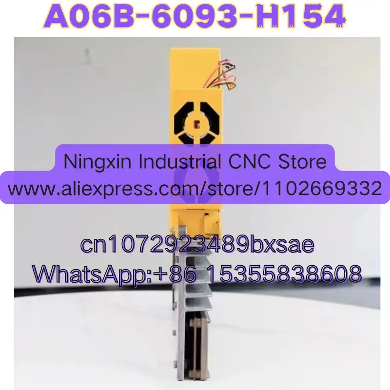

Новейшая модель: Б/у сервоусилитель A06B-6093-H154 (A06B 6093 H154), проверен, исправен