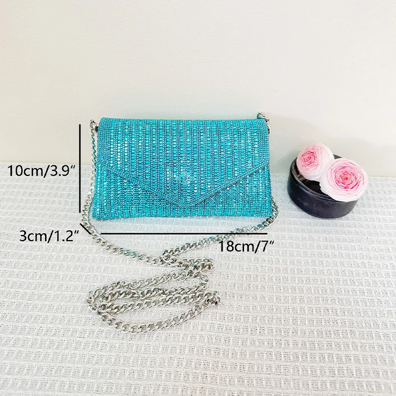 JIOMAY 2022 Luxe Designer Handtas Mode Strass Portemonnee Met Ketting Avond Clutch Bag Voor Bruiloft Portemonnee Dame Crossbody Tassen