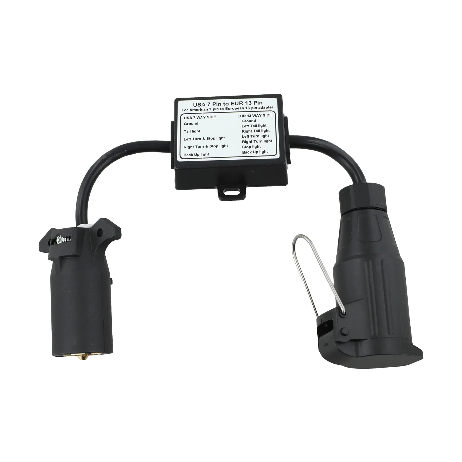 High Quality Light Converter Trailer Light Converter Round US To European Accessory Connector Electrical Parts