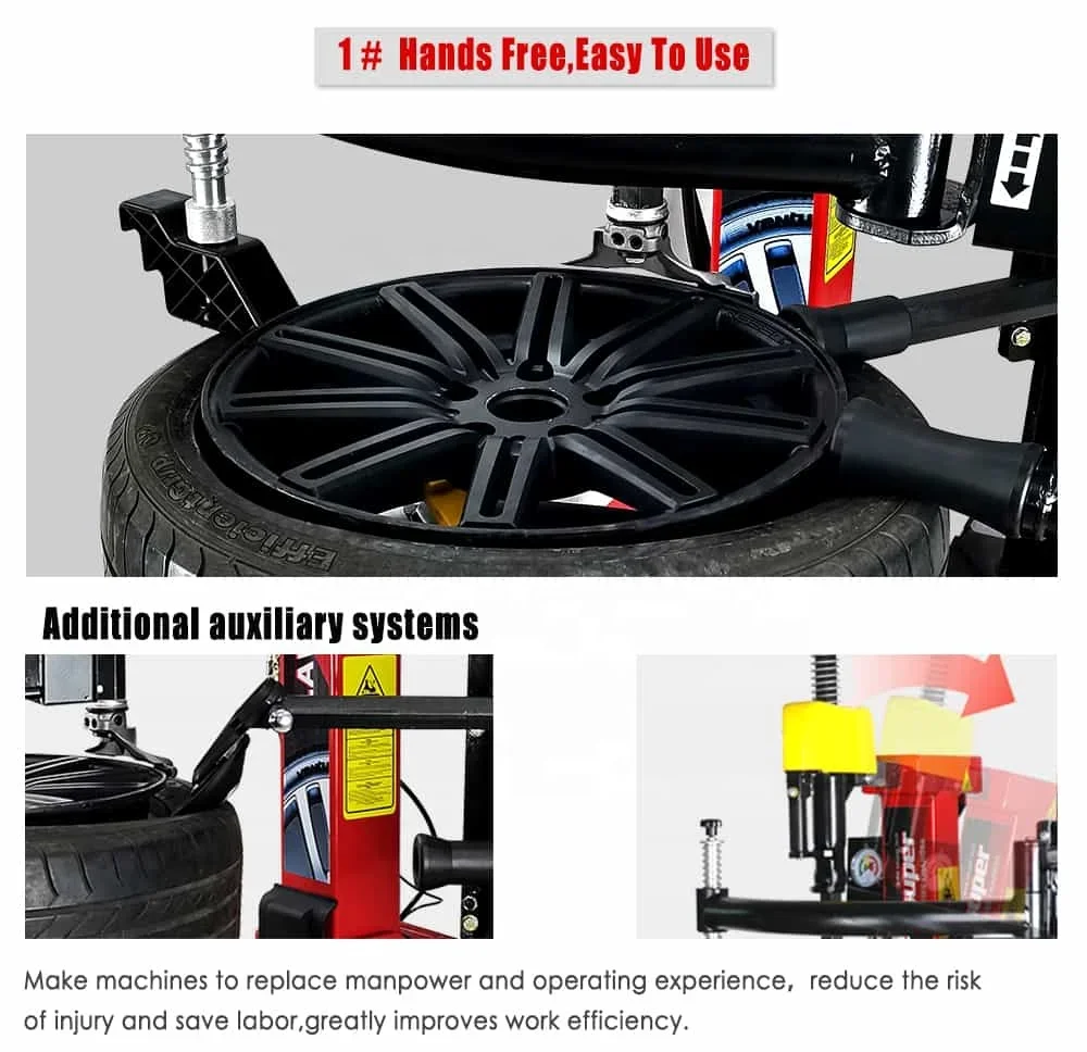 Hot Sale Tire Changing Machine Pneumatic Tire Changer Professional Automatic With Robot Control