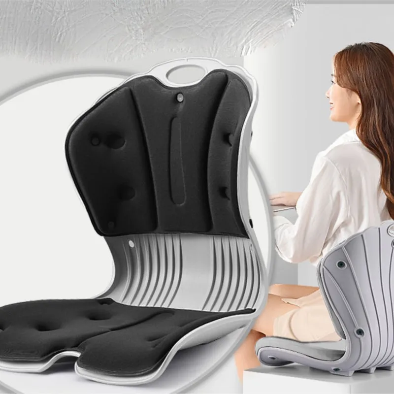 2size Creative Home Waist Protection Seat Cushion Office Multi functional Solid Color Seat Cushion Simple Chair Cushion LF849