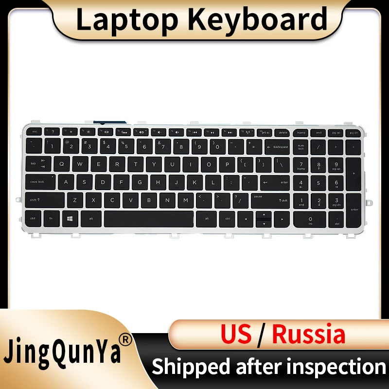 

US/RU/Russian Backlit Laptop Keyboard For HP ENVY 15-J 17-J 720244-001 711505-001 736685-001 6037B0093301 V140626AS2 Replacement