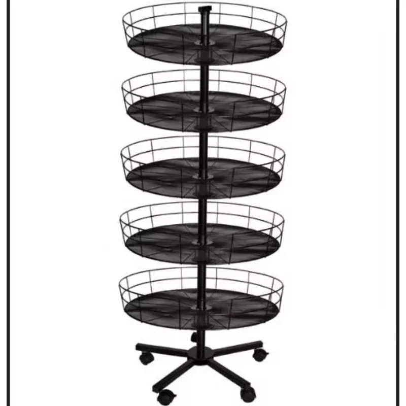 Doll Round display counter / Round wire basket rack / Small counter display stands