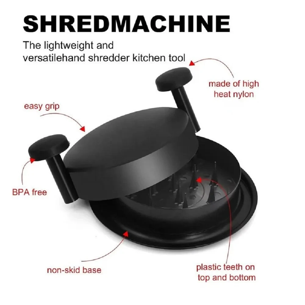 1pc Chicken Shredder Chicken Meat Shredder Manual Washable Meat Shredder Reusable Beef Mincer Cooked Kitchen Tool Meat Grinders