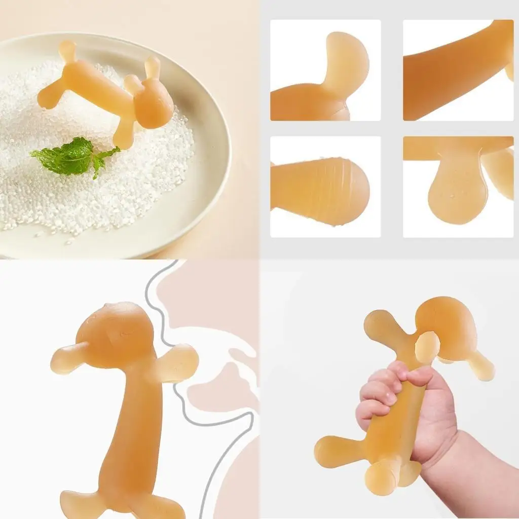 

Жевательная игрушка для малышей для сосания, сенсорная игрушка для прорезывания зубов, детский инструмент-пустышка