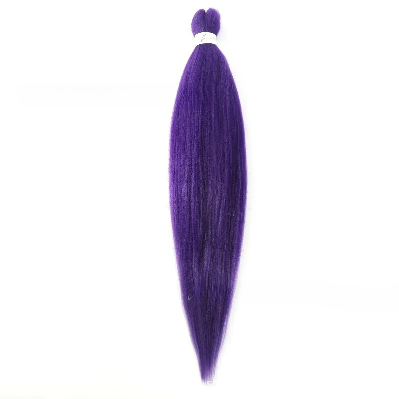 Fashion Purple Braiding Hair Witch Hunting Group Rumi Cosplay Wig Children's Wig Purple Hair Extensions Anime Cosplay