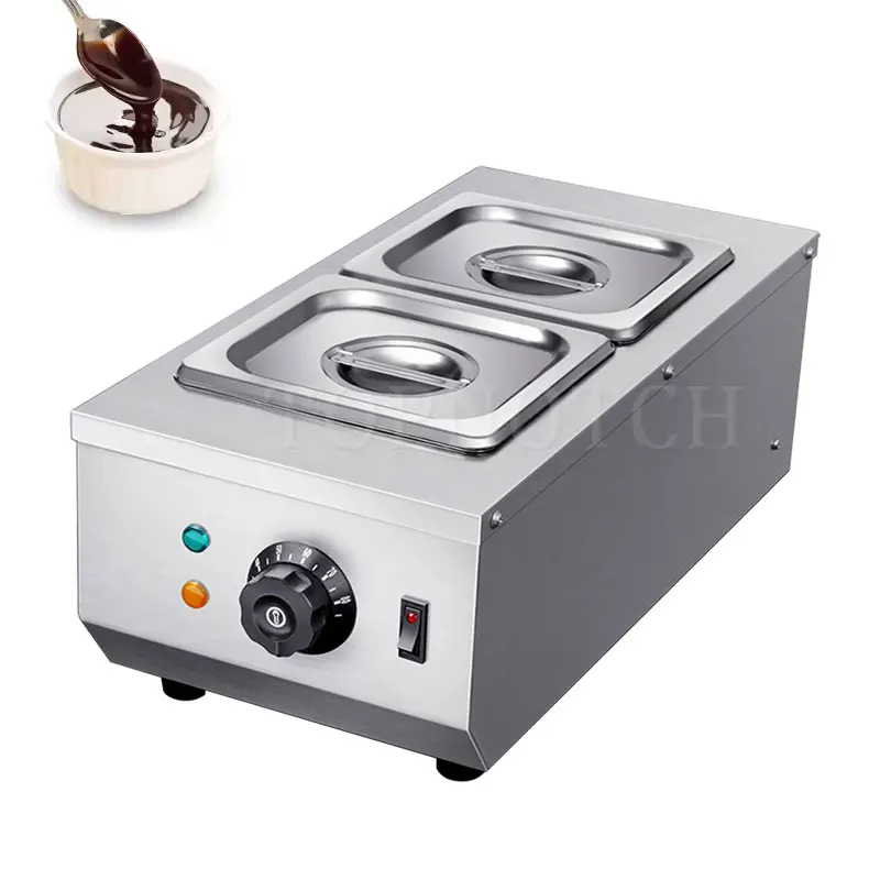 Commercial Chocolate Melting Double-Cylinder Electric Heating Baking Machine Insulation Furnace