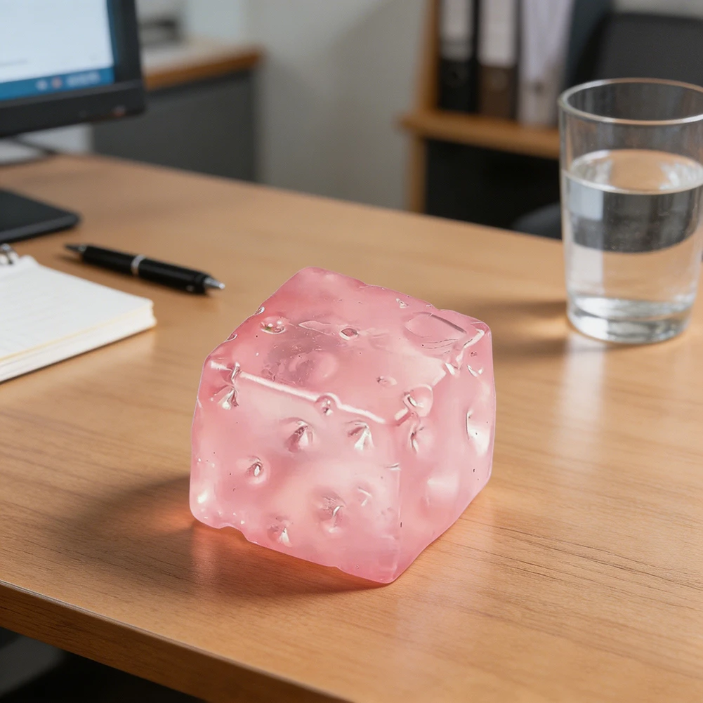 Cheese Squishies Giant-Cheese Squishies Slow-Rising Sensory Fidgets Toy Squeeze Cubes For Stress Relief