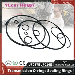 JF017E JF016E CVT8 RE0F10E RE0F10D Automatic Transmission Gearbox O-rings Sealing Ring Oil Seal Rings Kit for Nissan RENAULT