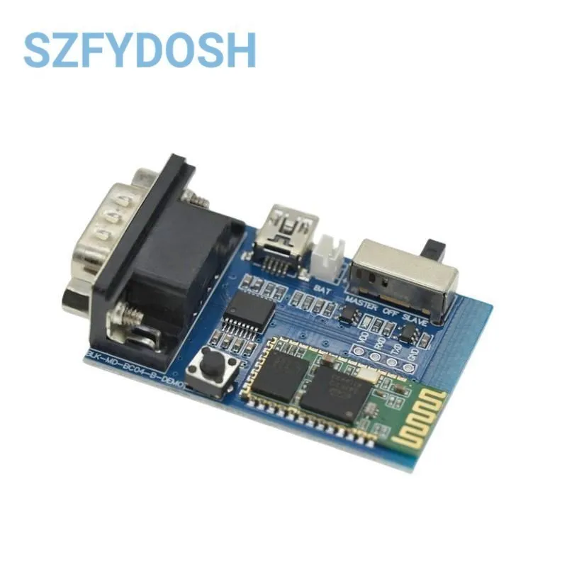 RS232 Bluetooth Serial Adapter Board Communication Master Slave 2 Modes 5V Mini USB Bluetooth Serial Port Profile Module