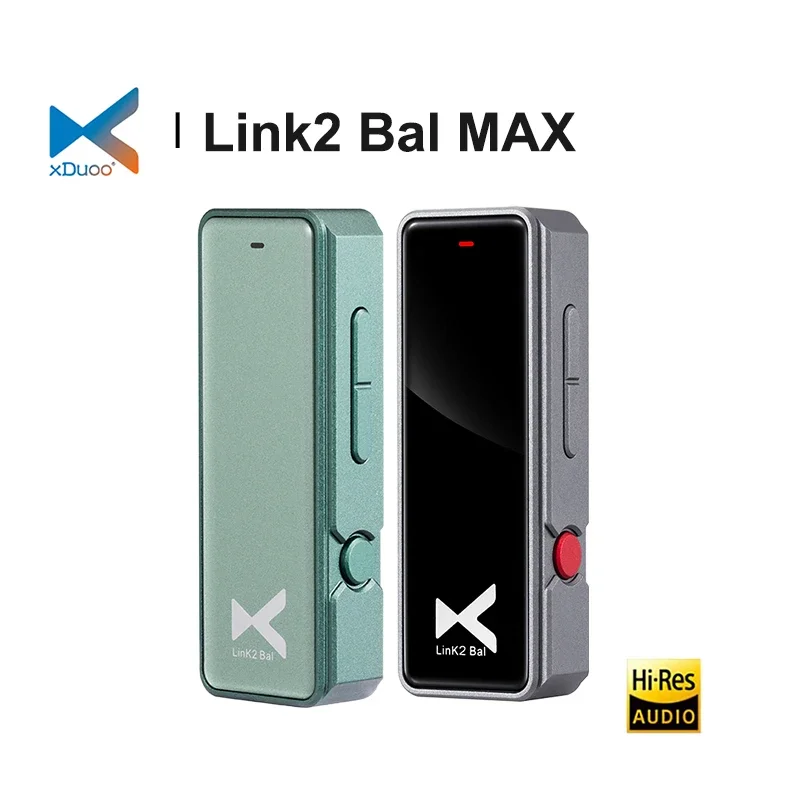 

XDUOO LINK2 Bal MAX Hi-res Audio HIFI USB DAC AMP Dual CS43131 Headphone Amplifer TYPE-C to 3.5mm 4.4mm Output DSD256