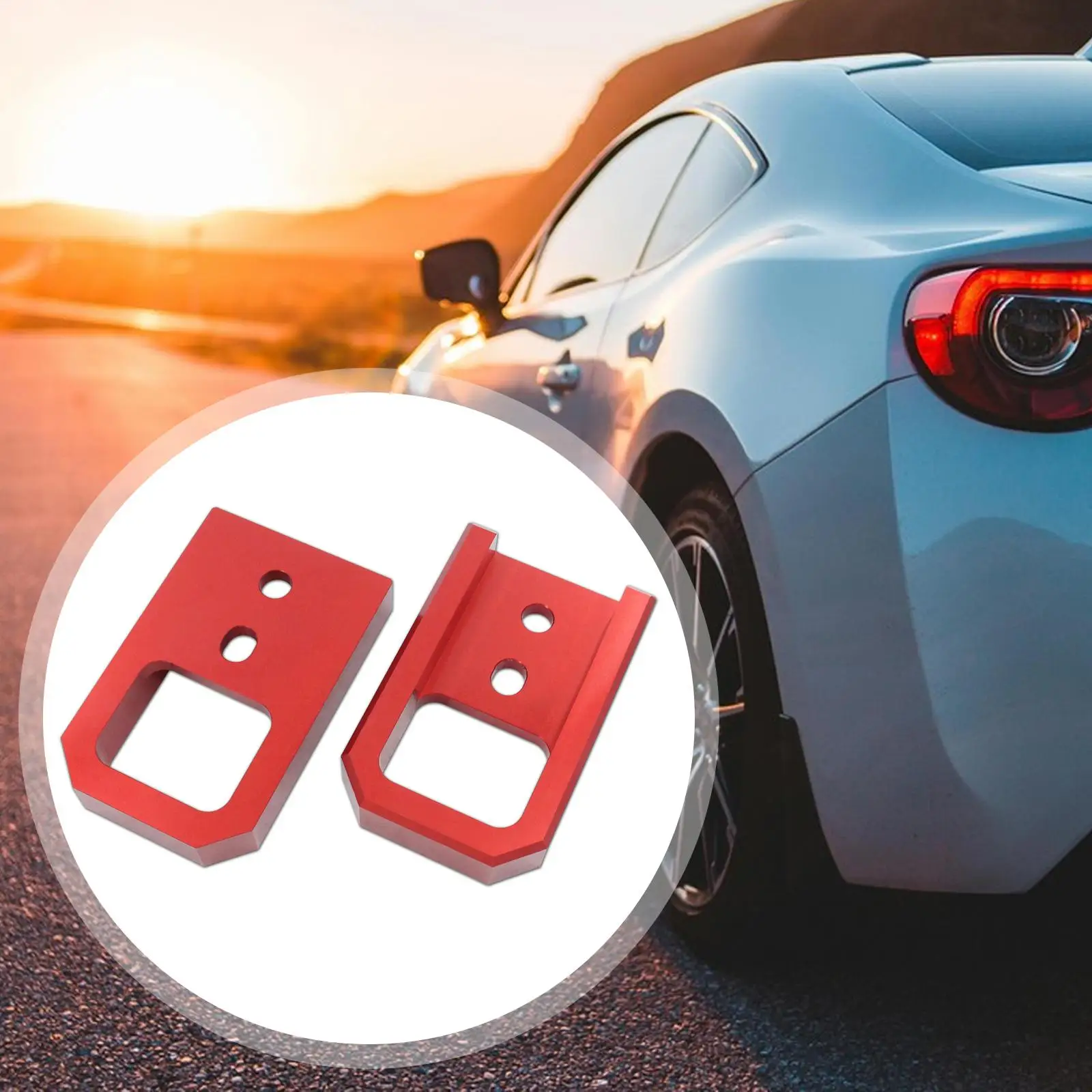 

Универсальный фаркоп из алюминиевого сплава, передние крюки для прицепа, набор аксессуаров для Tacoma 2024 для 4runner для Land Cruiser