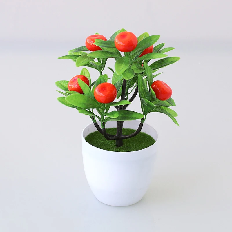 Artificial Plant, Simulation Green Plant, Desktop Decoration, Bouquet Rich Fruit, Potted Rich Fruit, Fake Flower Decoration