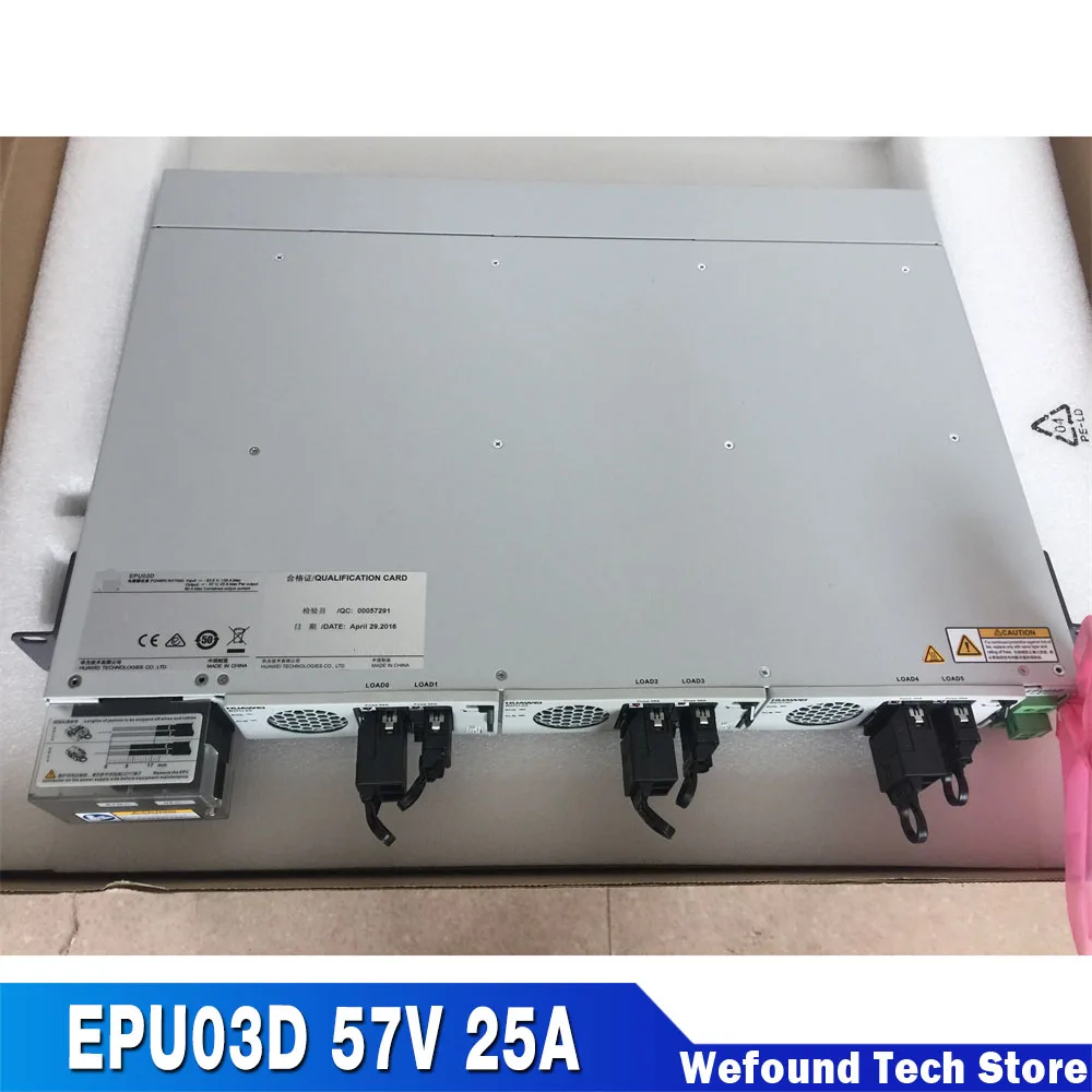 

For Huawei High Frequency Switching Power Supply 100% Tested Before Shipment EPU03D 57V 25A