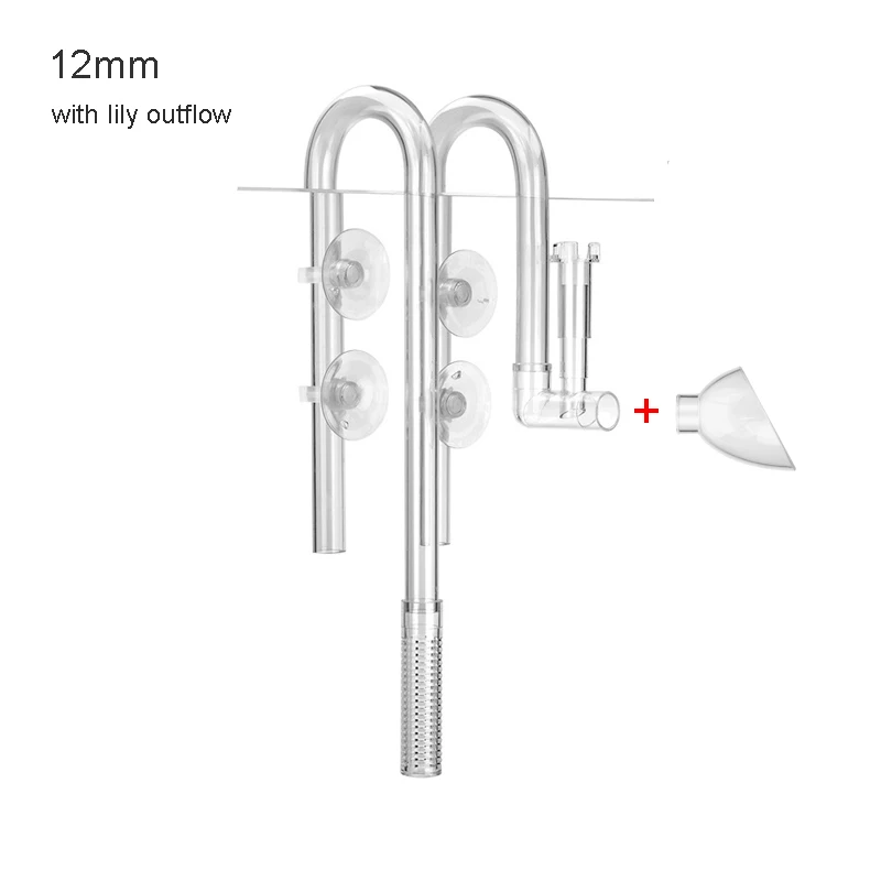 AQUAPRO Inflow Outflow Inlet O - огляд і ціна Aquarium Lily Pipe