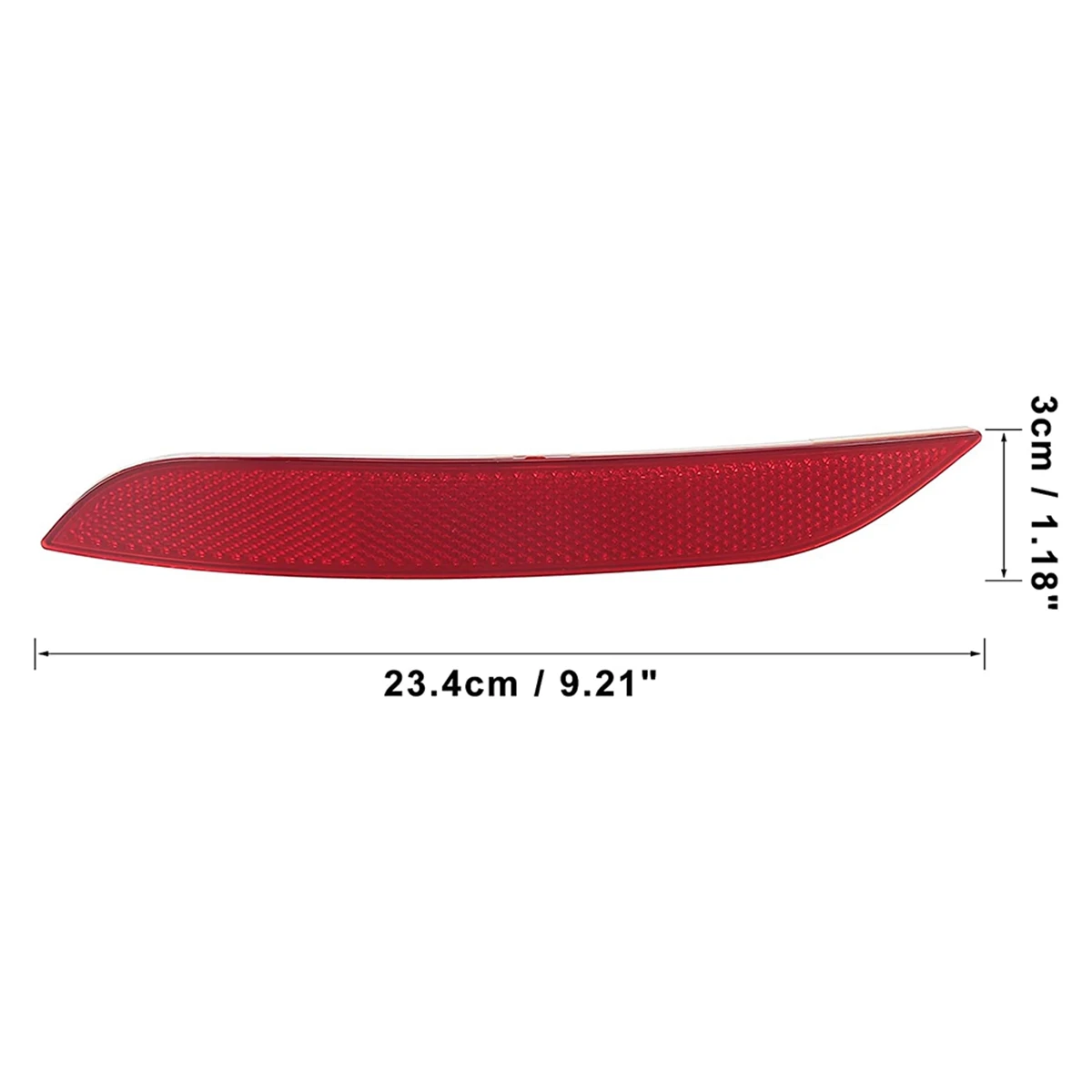 

Car Rear Bumper Reflector Strip Cover Left Right Side 63147314883 63147314884 For BMW- X1 2013 2014 2015