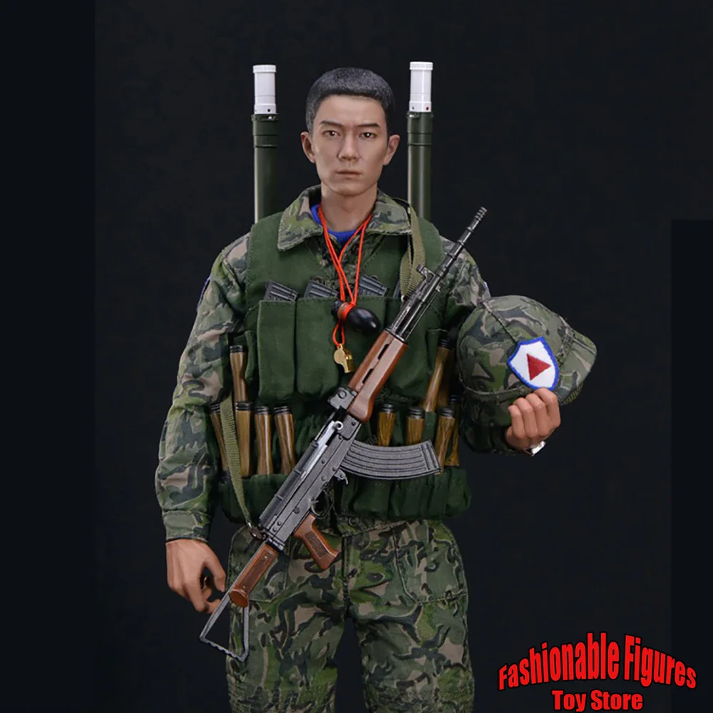 UJINDOU UD9037 1/6 ผู้ชายทหาร People's Liberation Army of China ดาบสีฟ้า B ชุด 12 นิ้ว Action Figure Collection