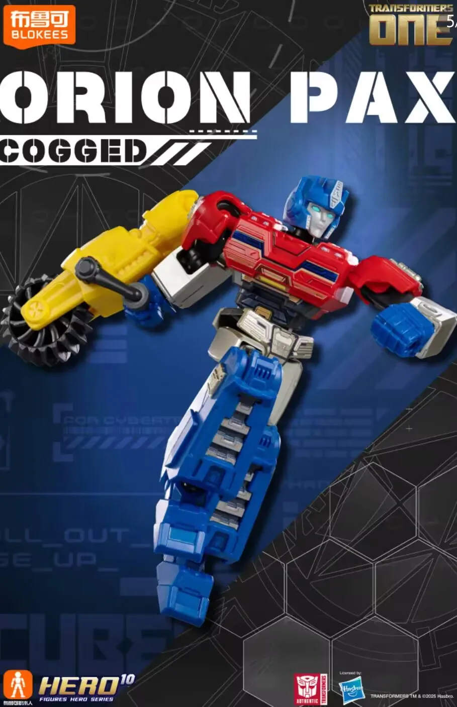 Gorące nowe figurki Blokees Block Stars Version7-Shattered Dimensions Optimus Prime Robot Niestandardowa dekoracja Chłopcy Zabawki Prezenty