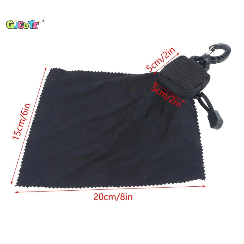Tactical Storage Eyeglass Cloth Bag Ultra-Fine Fibers Cleaning Cloth One-piece Folding Storage Eyeglass Cloth Hunting Accessorie view 6