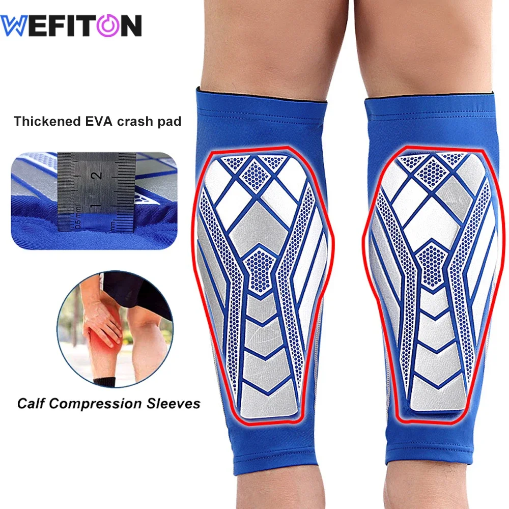 1Pcs Leg Compression Sleeve,Calf Support Sleeves Legs Pain Relief for Men Women,Comfortable & Secure Footless Socks for Fitness