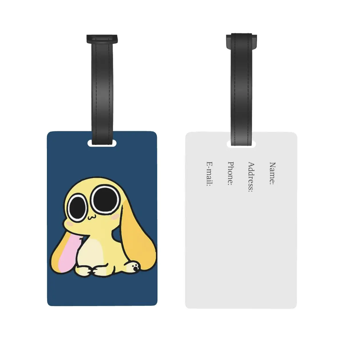 Chikn Nuggit Merch Character Luggage Tags Suitcase Accessories Travel Baggage Boarding Tag Portable Label Holder ID Name Address