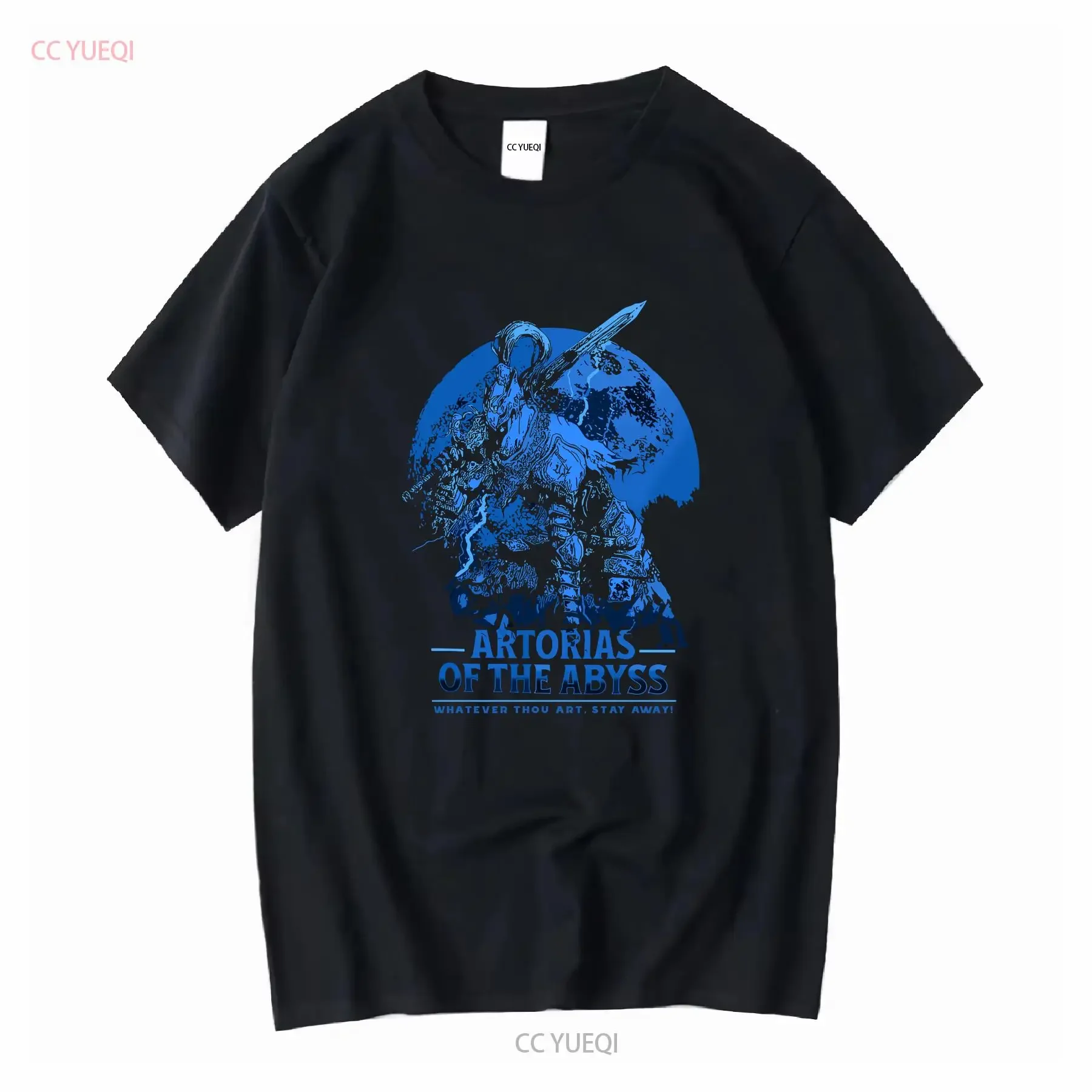 Camiseta Artorias of The Abyss Dark Souls Demonios FromSoftware vintage Lavado Transpirable Cómodo gráfico de moda