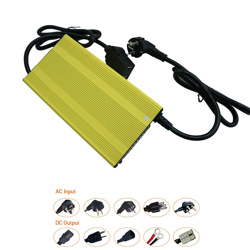 Most Popular  60V10A Ebike Charger High Quality  Tricycle/forklift/golf  Cart  Battery Charger