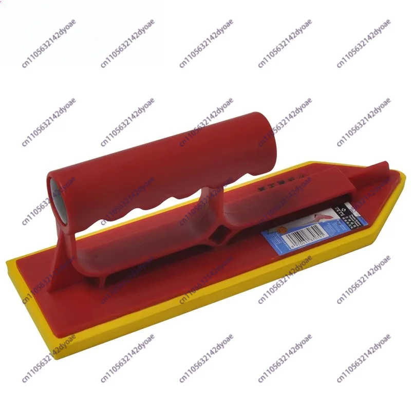Concrete Hard Rubber Fish Mouth Float Trowel Dry Lining Plastering Spatula Grout Tiling Tool Construction Tool Plaster Trowel