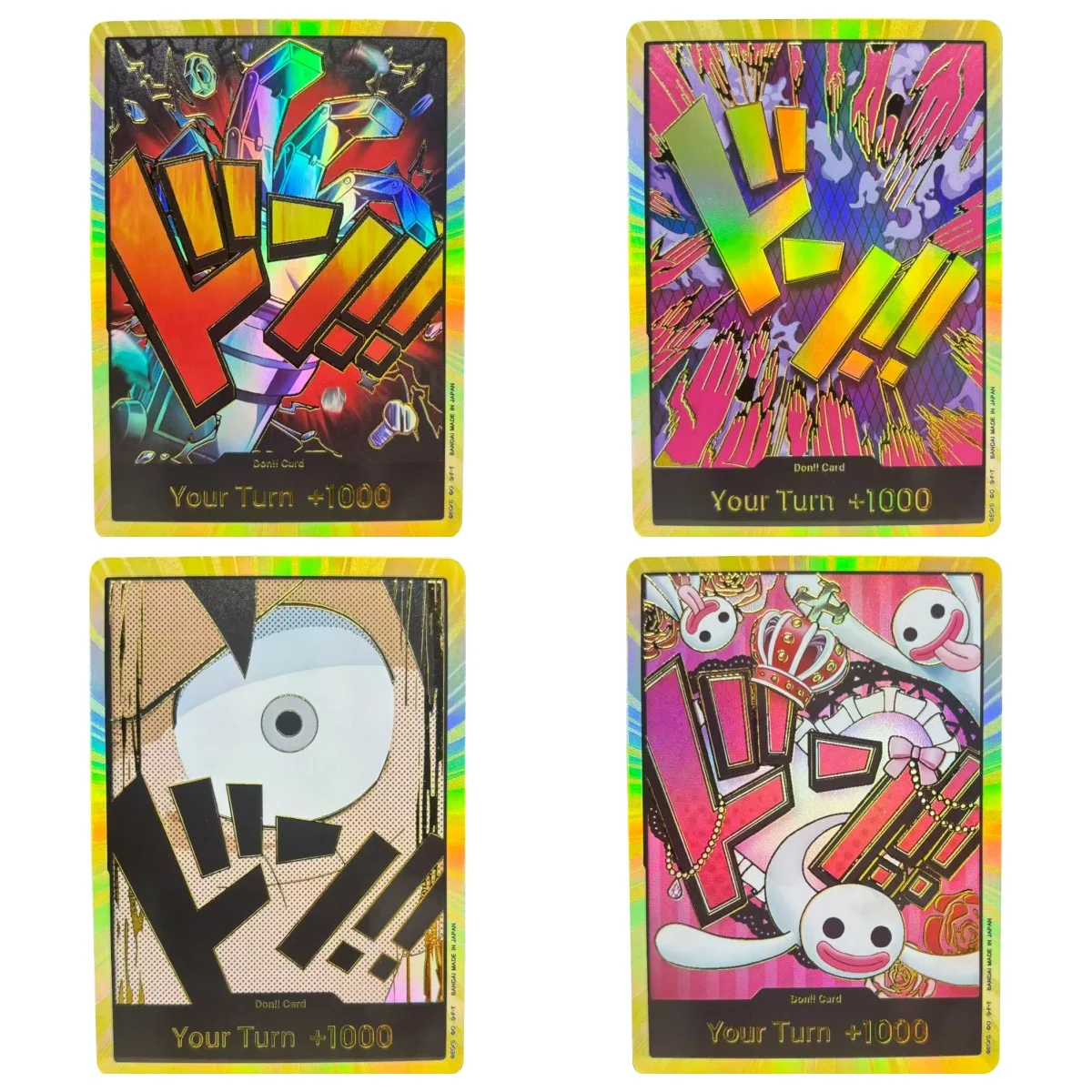 

ONE PIECE Collection Cards DON! Card Monkey D. Luffy Roronoa Zoro EN DIY High Quality Self Made Game Anime Cards Gift Toy